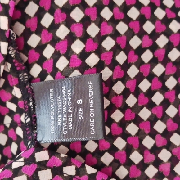 PLEIONE LONG CUFFED SLEEVE V NECK BUTTON UP BLOUSE - Picture 7 of 7